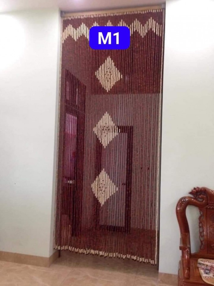 RÈM HẠT GỖ